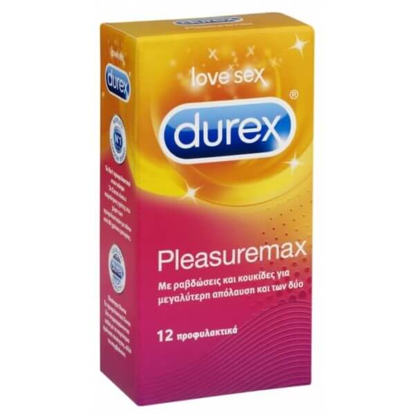 Durex Pleasuremax 12τμχ