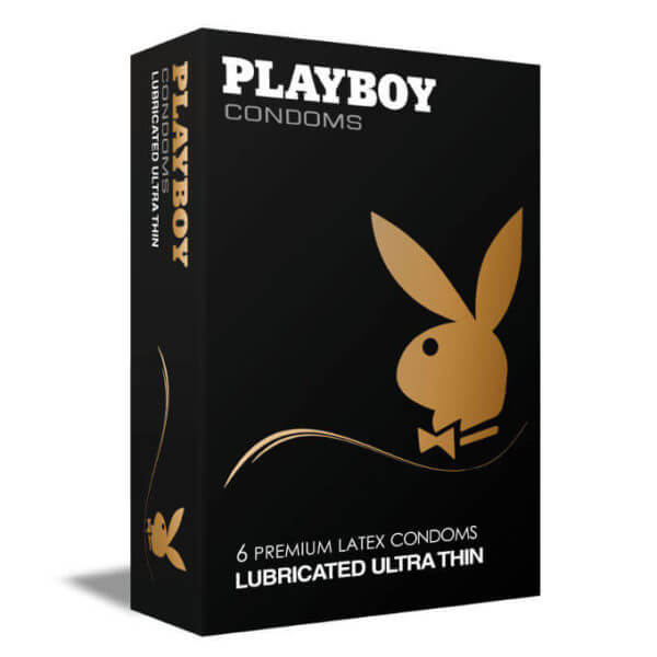 Προφυλακτικά Playboy Lubricated Ultra Thin 6 τεμάχια