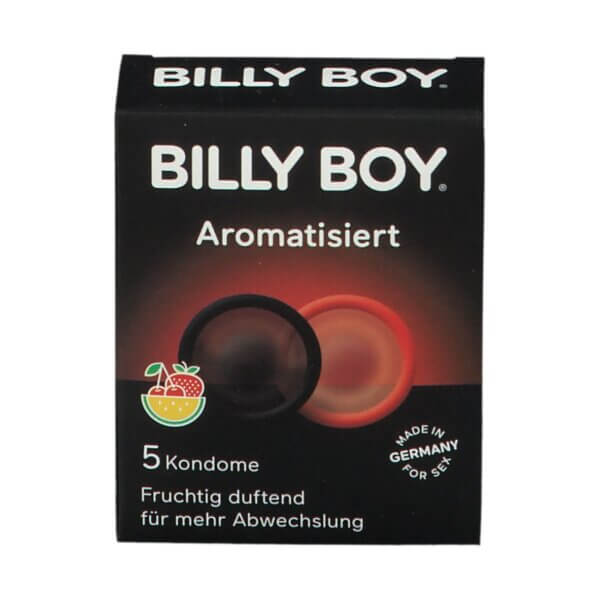 Προφυλακτικά Billy Boy Fruits 5τμχ σε δύο διαφορετικά χρώματα και γεύσεις