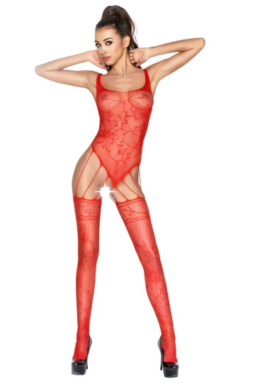 Passion Bodystocking Red One Size